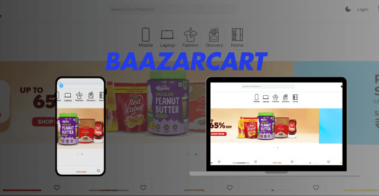 BaazarCart project image